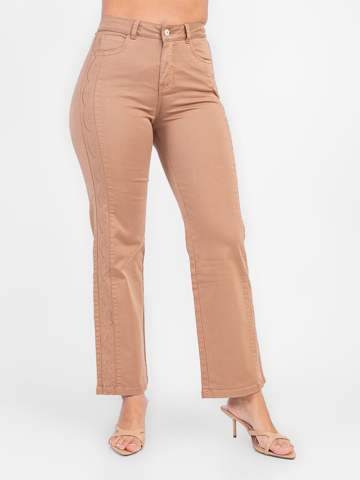 PANTALON ALGODÓN REGULAR MUJER SODA BLUES UCHIRA - 2