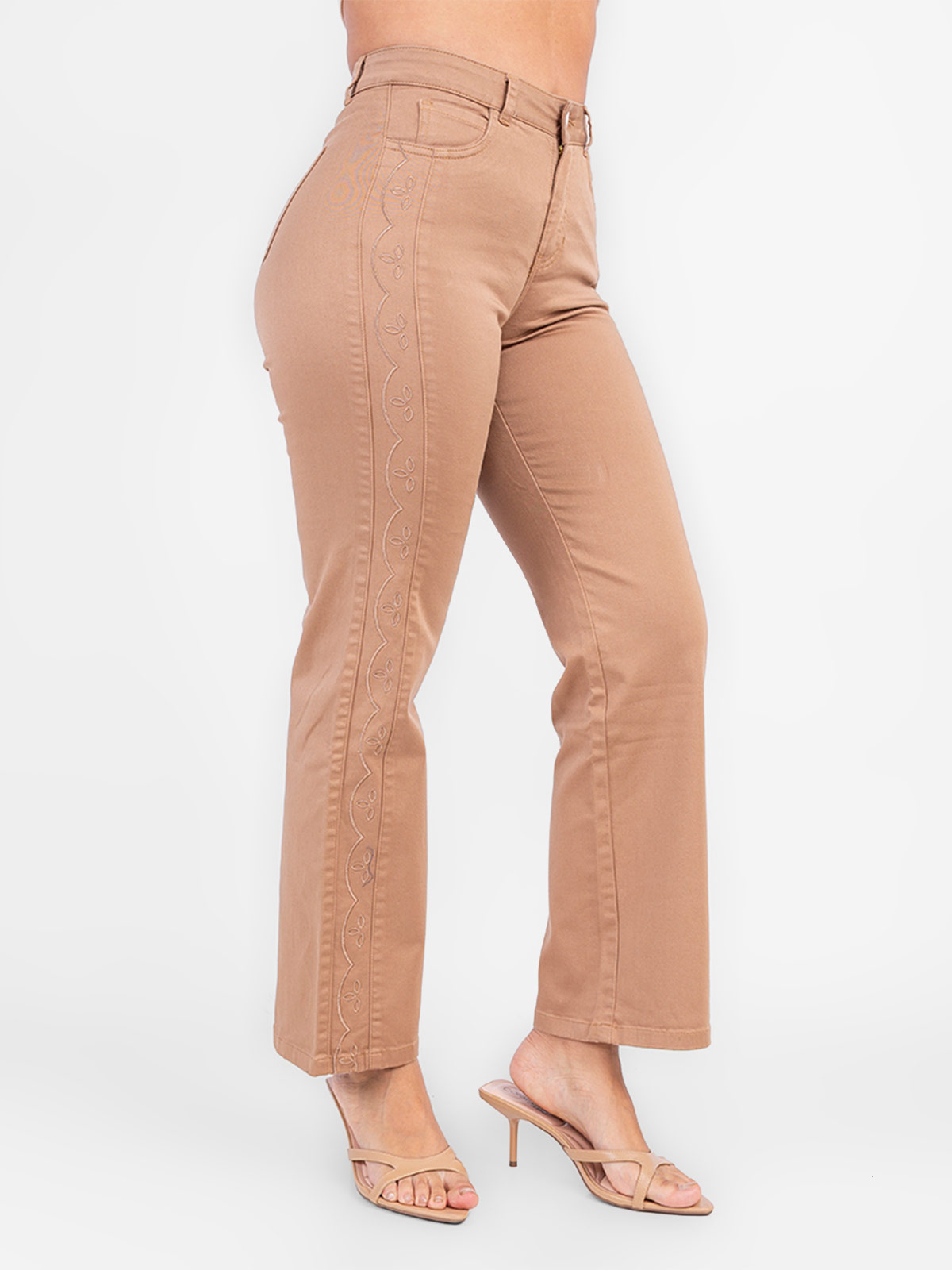 PANTALON ALGODÓN REGULAR MUJER SODA BLUES UCHIRA - 4