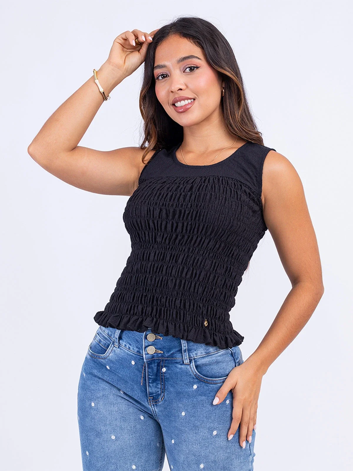 POLO MUJER SODA BLUES BARBERY - 2