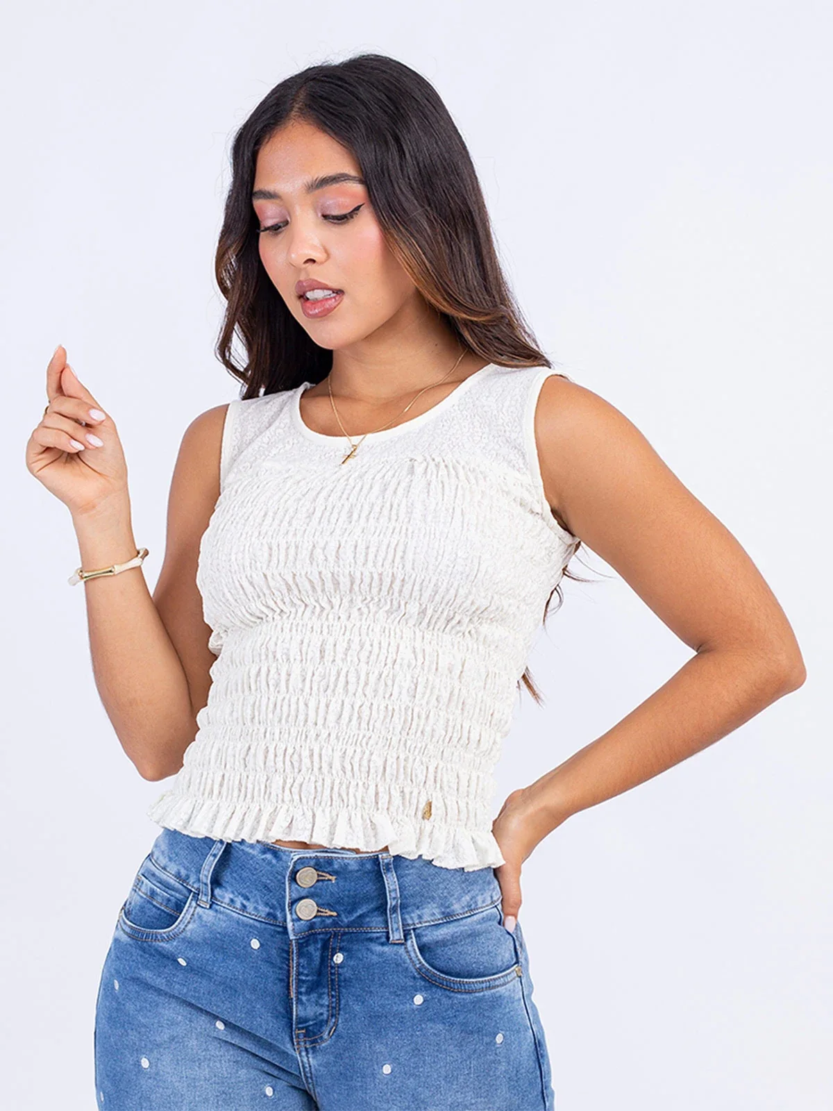 POLO MUJER SODA BLUES BARBERY - 1