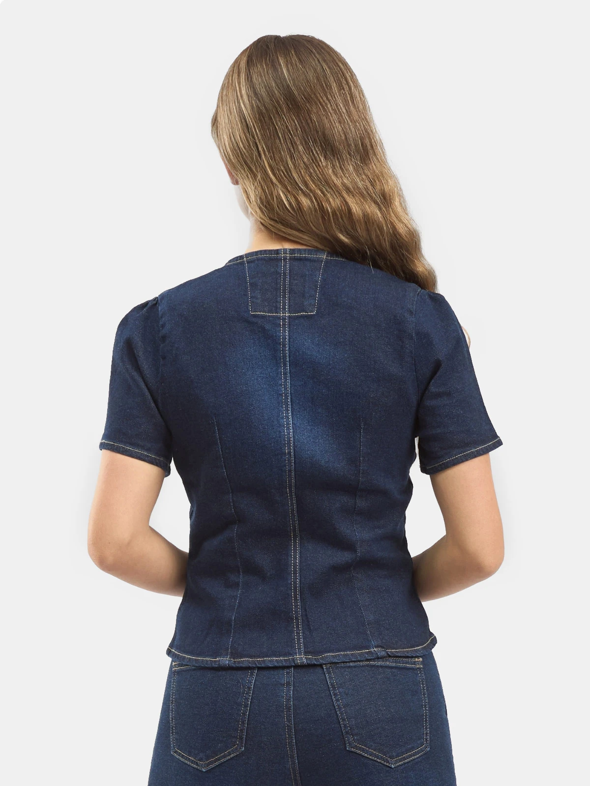 BLUSA MANGA CORTA ALGODÓN MUJER PARADA 111 TAYRA - 2