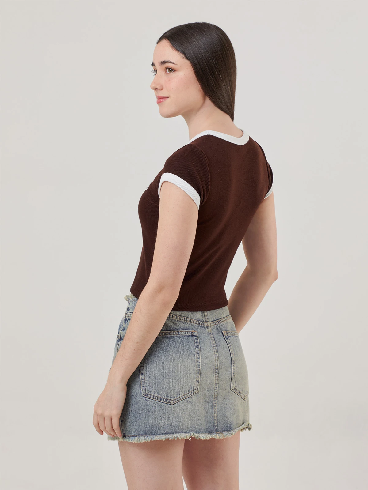POLO MANGA CORTA MUJER INDEX RIB - 2