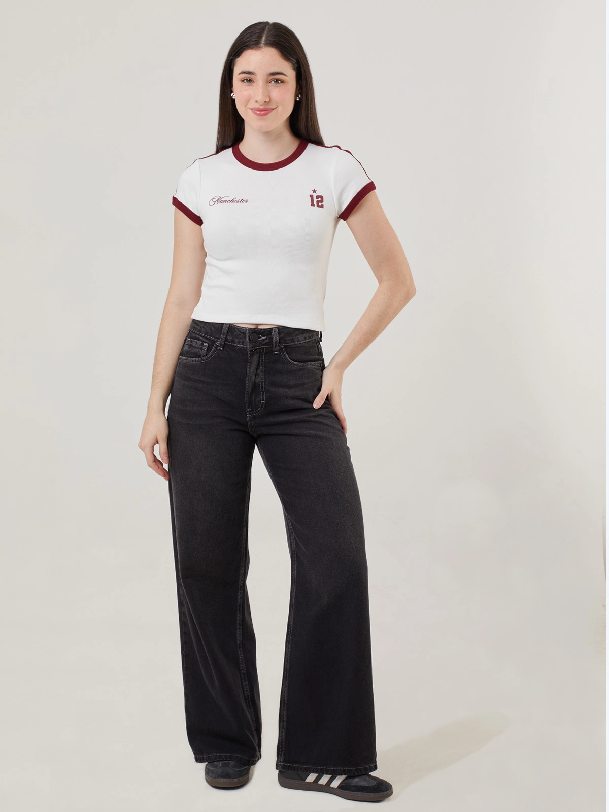 POLO MANGA CORTA MUJER INDEX RIB - 5