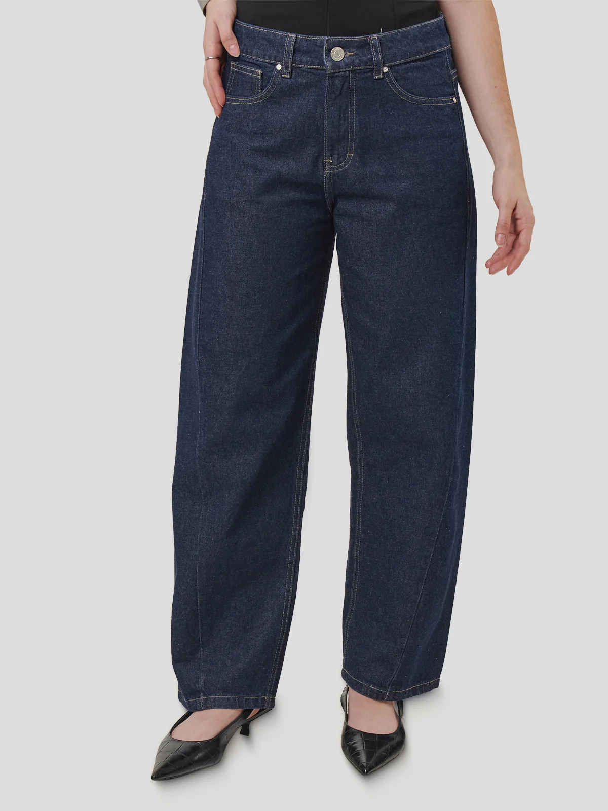 JEANS BARREL ALGODÓN MUJER BARBADOS - 1