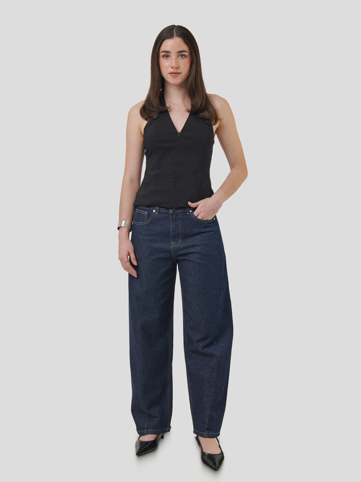 JEANS BARREL ALGODÓN MUJER BARBADOS - 5