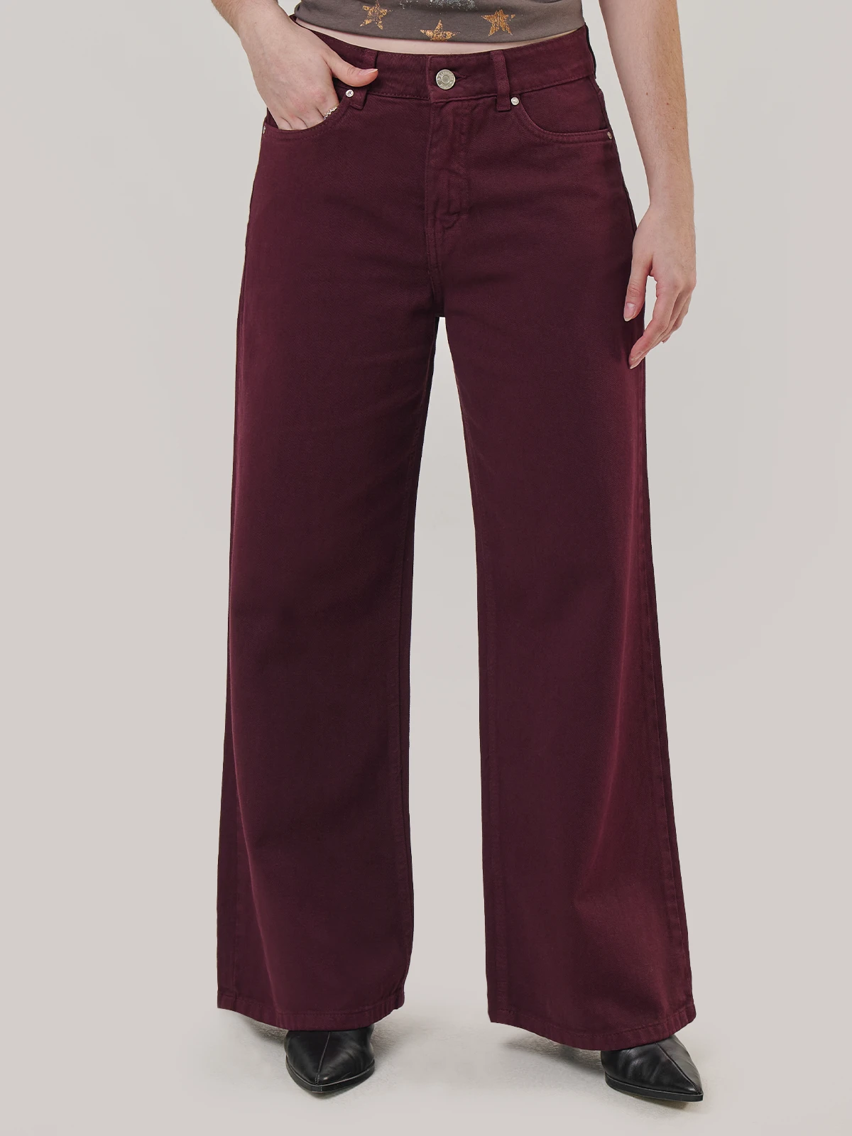 PANTALÓN ALGODÓN REGULAR MUJER BARBADOS - 1