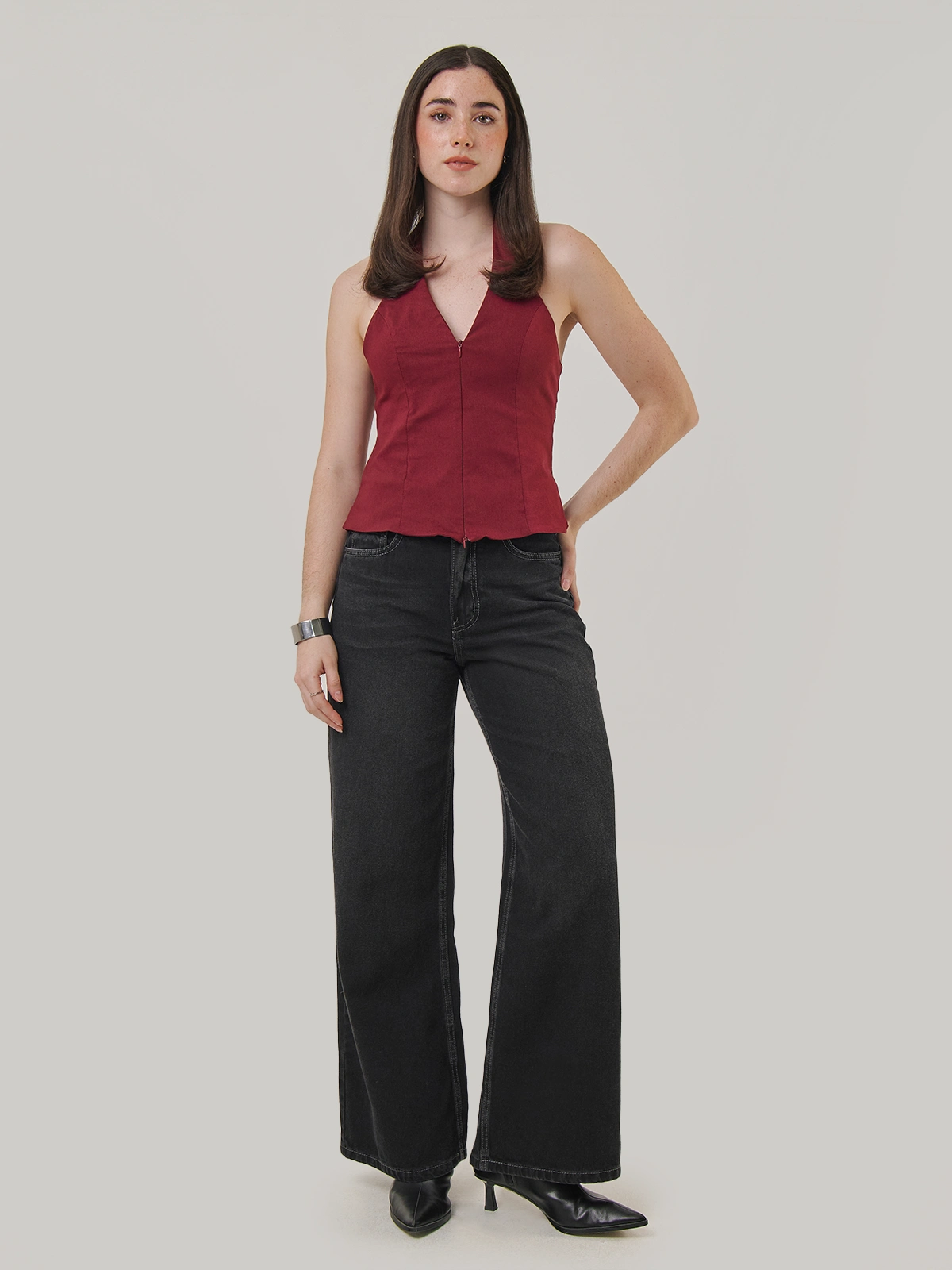 PANTALÓN ALGODÓN REGULAR MUJER BARBADOS - 5