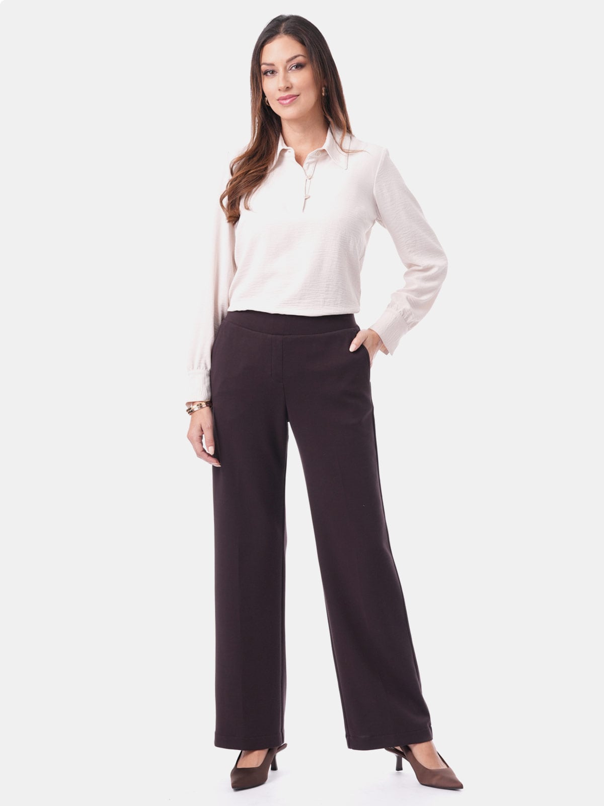 PANTALÓN FORMAL MUJER CP MODA DE COLECCIÓN BALI - 1