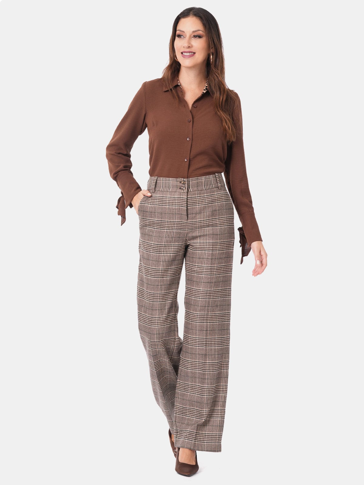 PANTALÓN FORMAL MUJER CP MODA DE COLECCIÓN LILLE - 1