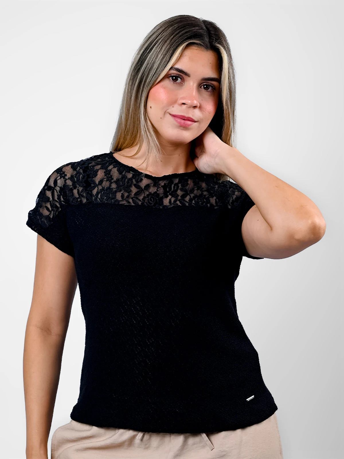 POLO MANGA CORTA MUJER BLACKOUT KIARA - 3