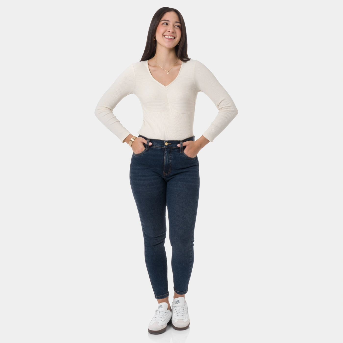 JEANS SKINNY MUJER PIONIER - 2