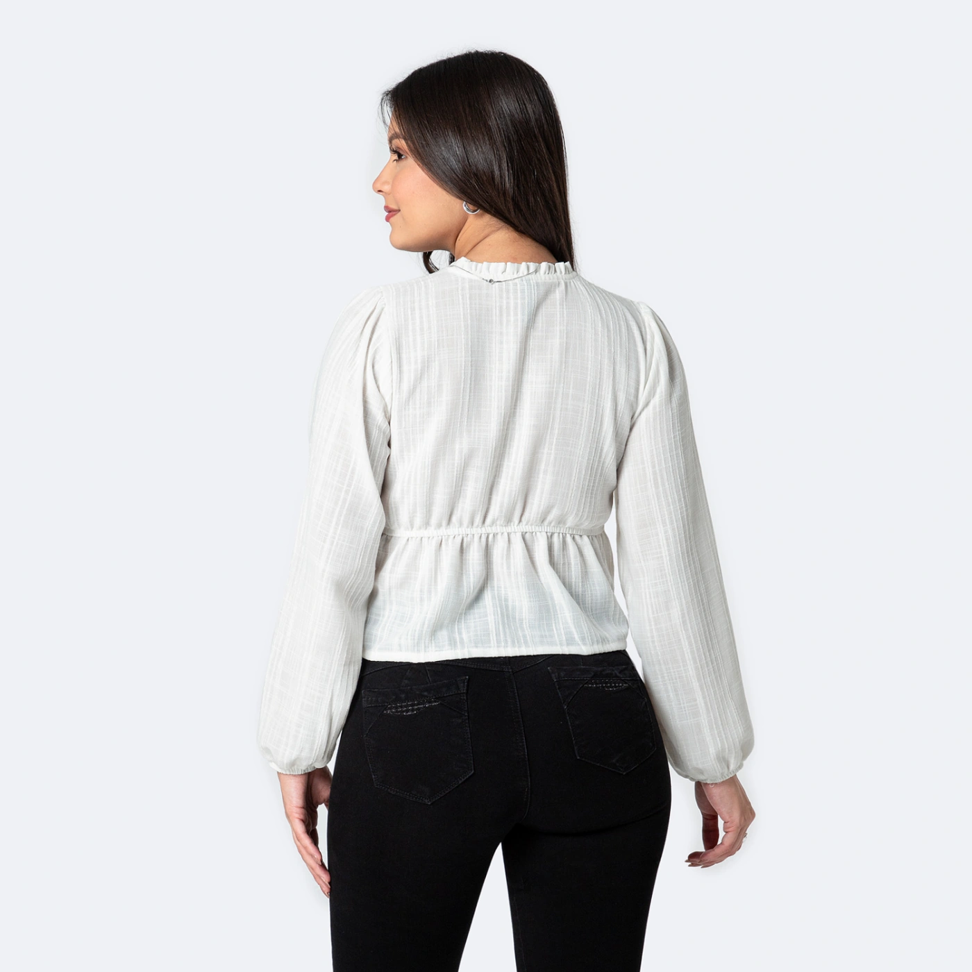BLUSA MANGA LARGA MUJER PIONIER BAYLIN - 3