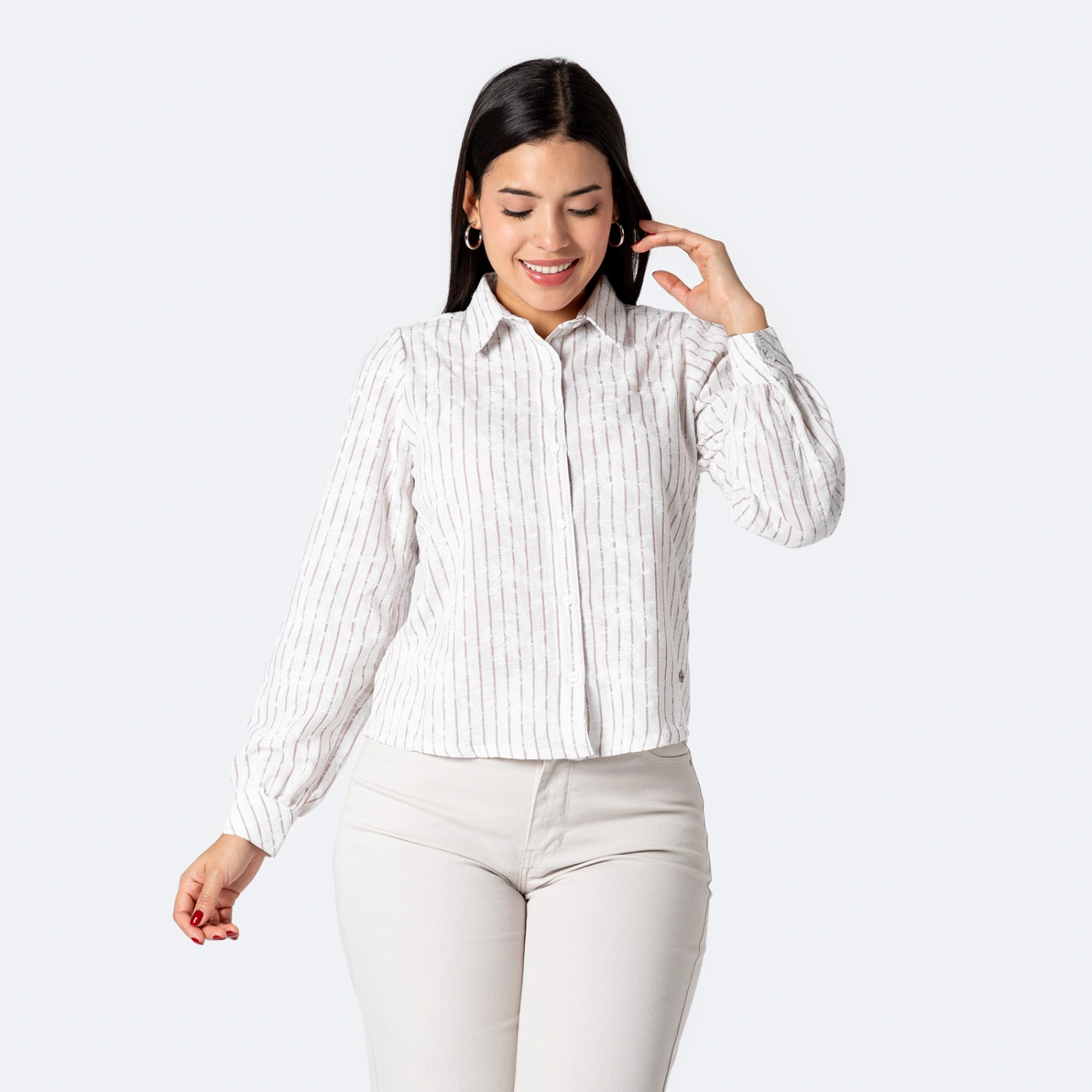 BLUSA MANGA LARGA MUJER PIONIER BALESIA - 1