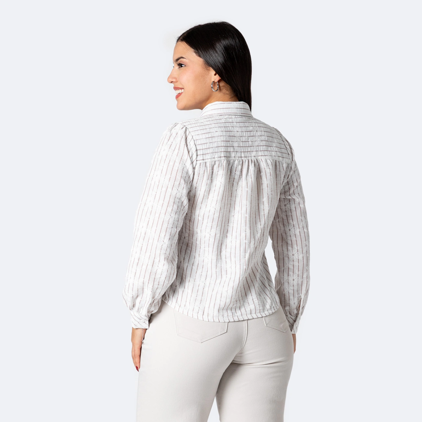 BLUSA MANGA LARGA MUJER PIONIER BALESIA - 3