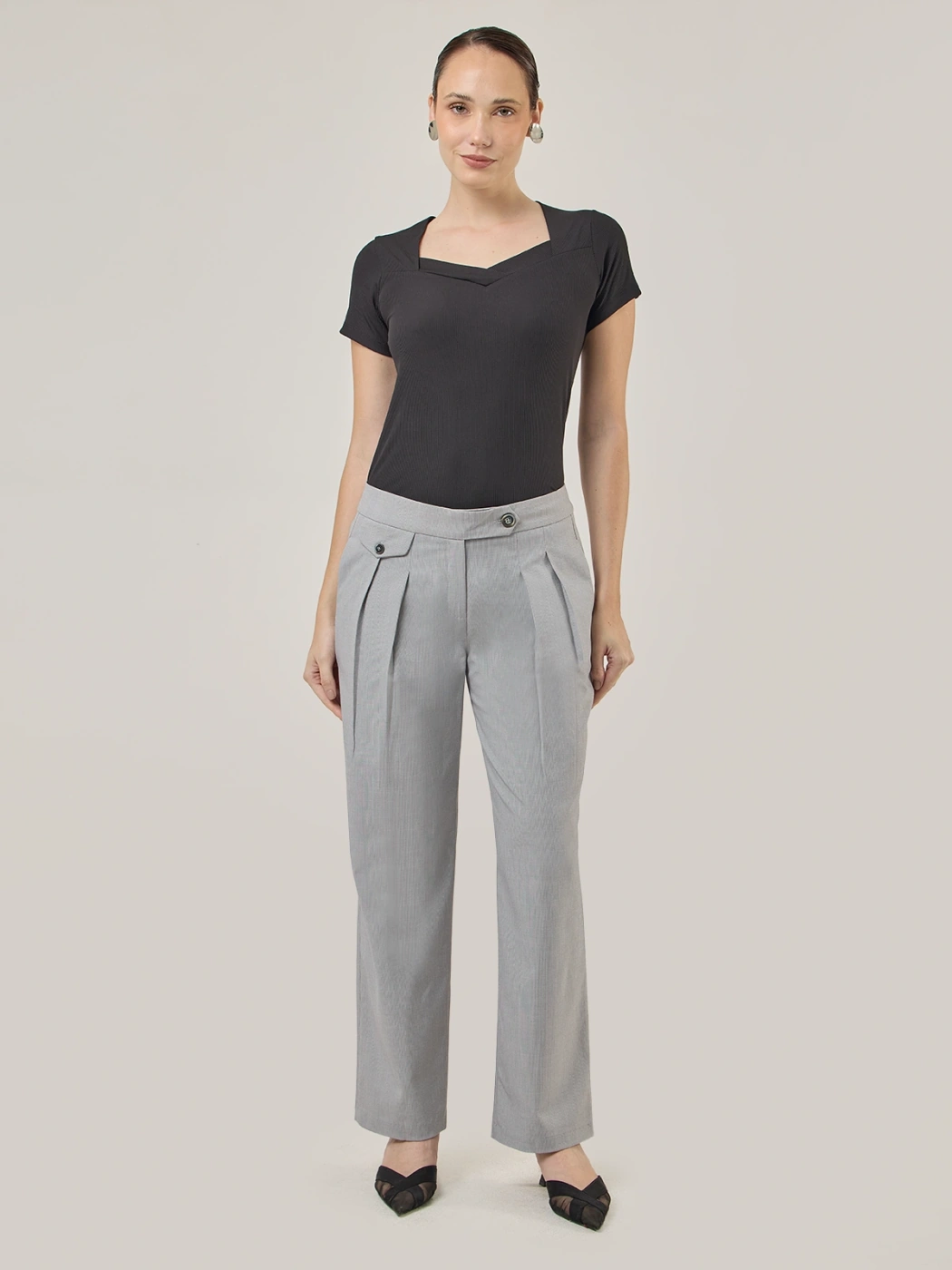 PANTALÓN RECTO MUJER JOHN HOLDEN WOMAN SHEBA - 5