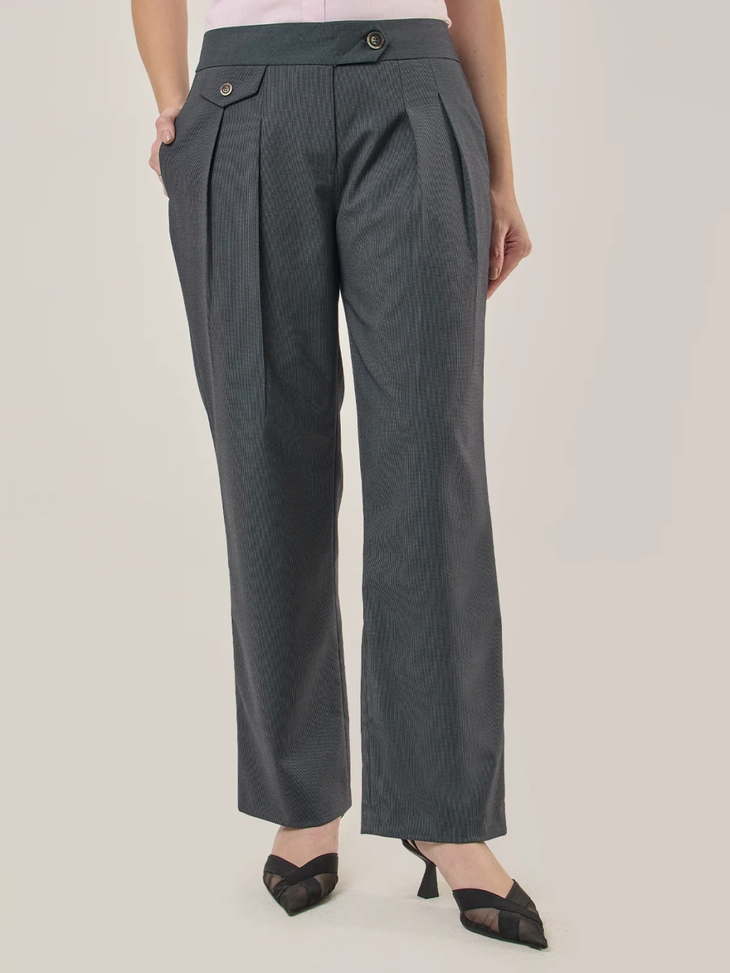 PANTALÓN RECTO MUJER JOHN HOLDEN WOMAN SHEBA - 1