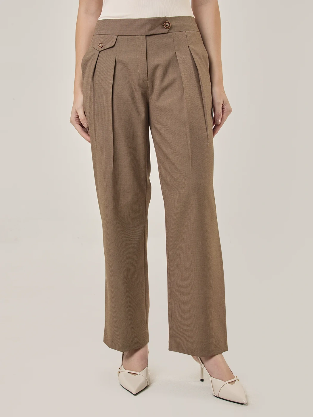 PANTALÓN RECTO MUJER JOHN HOLDEN WOMAN SHEBA - 1