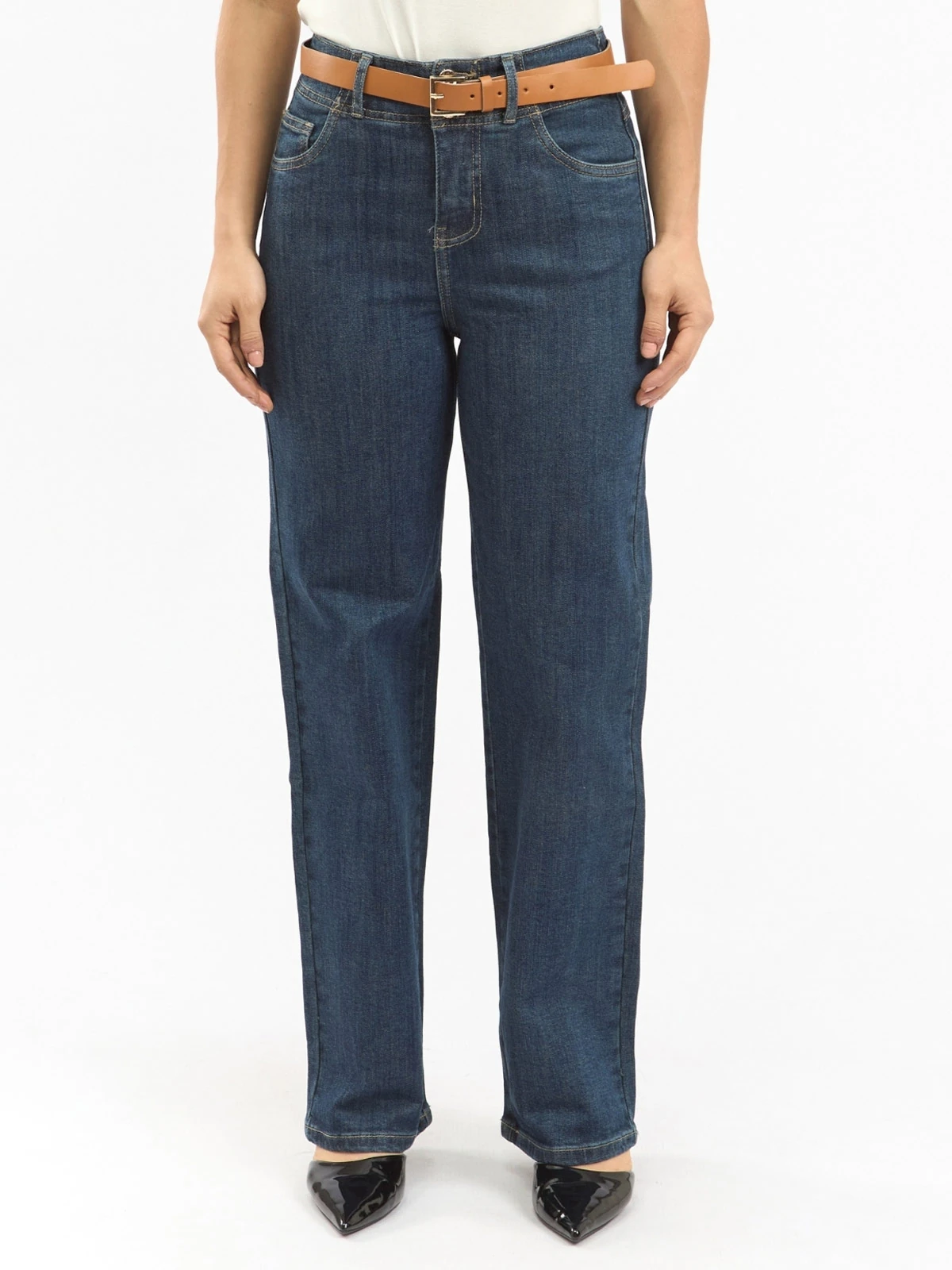JEANS ALGODÓN RECTO PARADA 111 AMELIA - 1