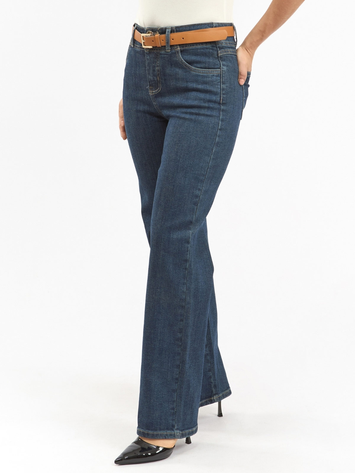 JEANS ALGODÓN RECTO PARADA 111 AMELIA - 3