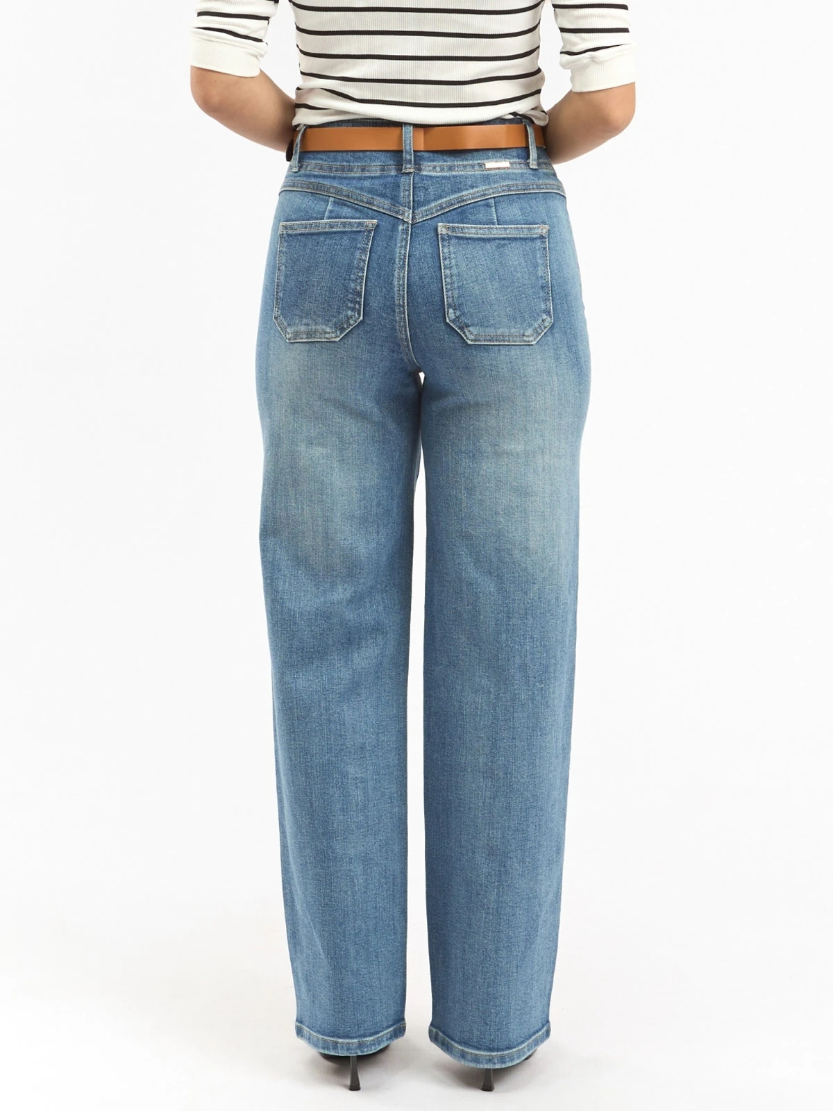 JEANS ALGODÓN RECTO PARADA 111 AMELIA - 2