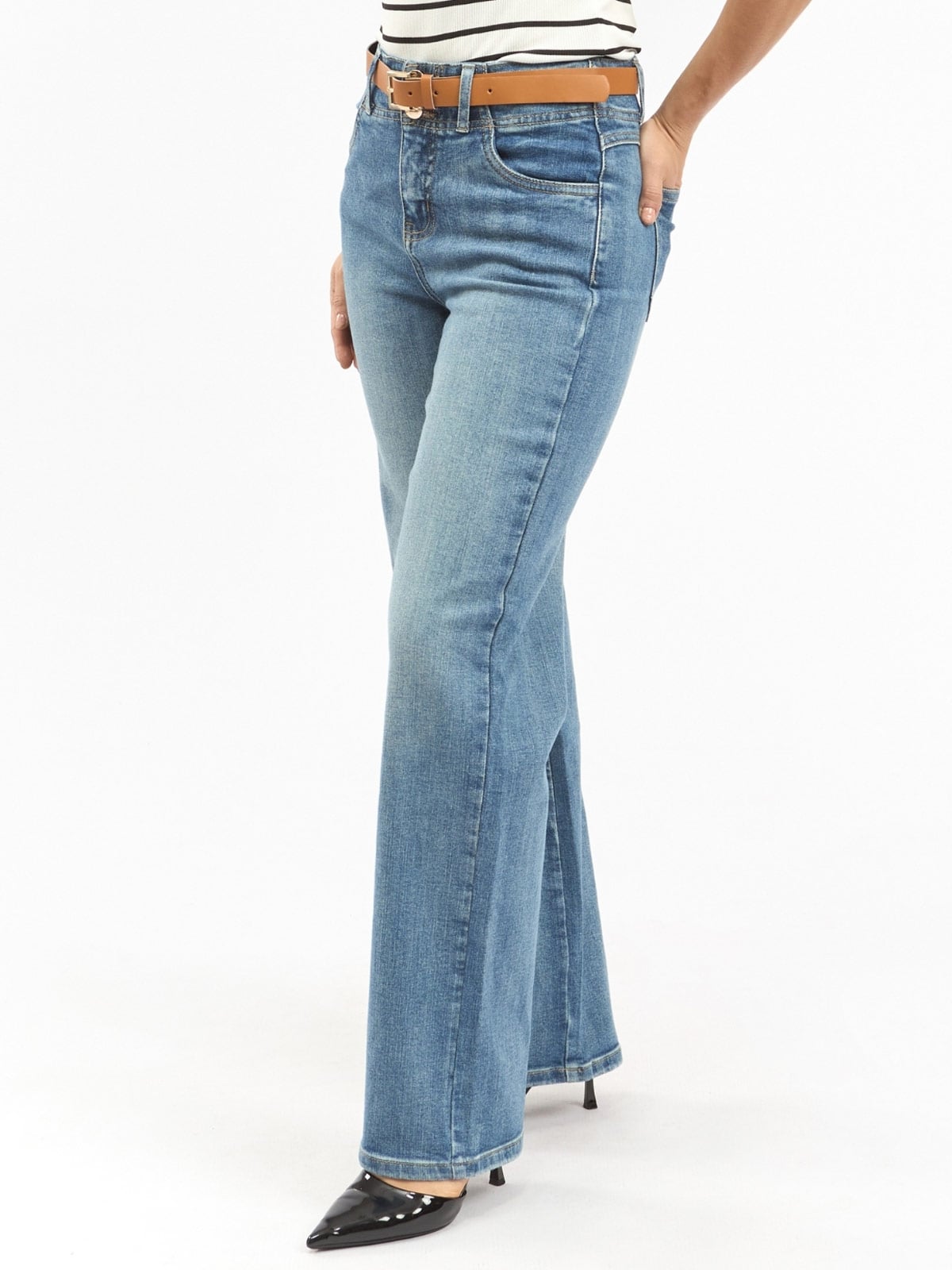 JEANS ALGODÓN RECTO PARADA 111 AMELIA - 3