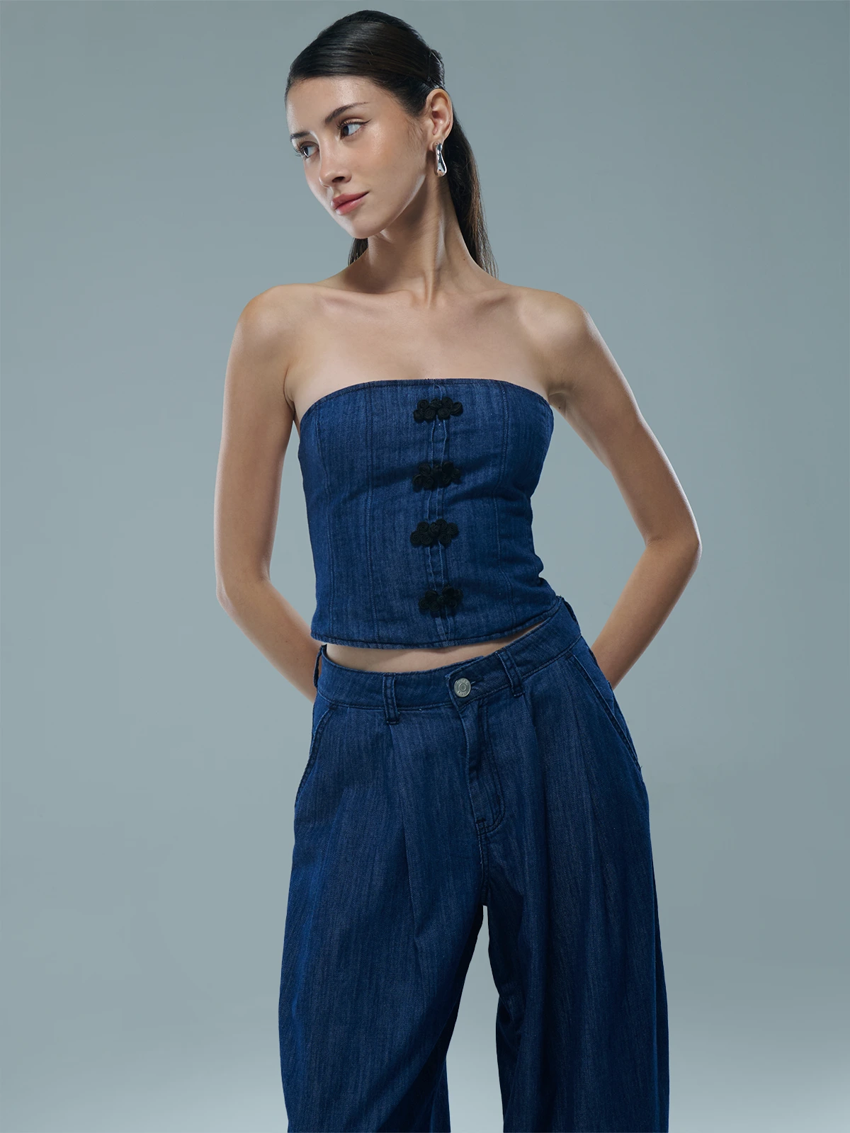 BLUSA SIN MANGAS MUJER INDEX - 1