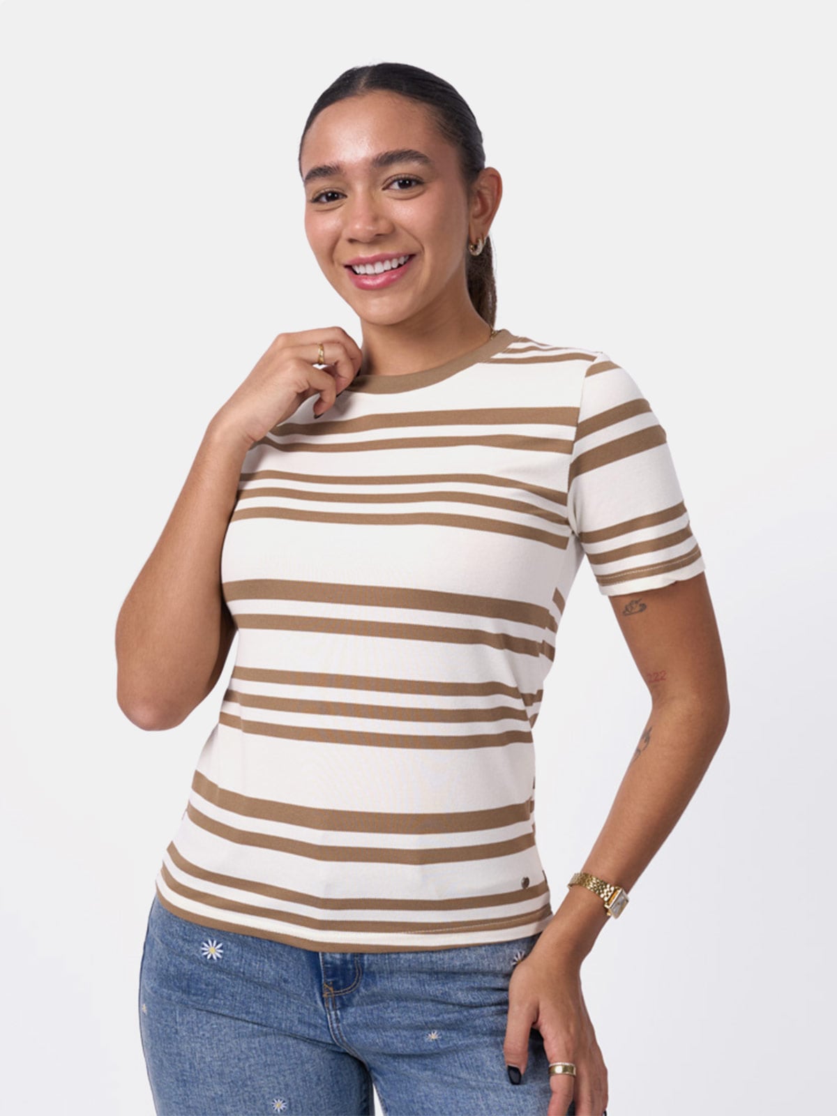 POLO MANGA CORTA MUJER MACHINE TIRSA - 1