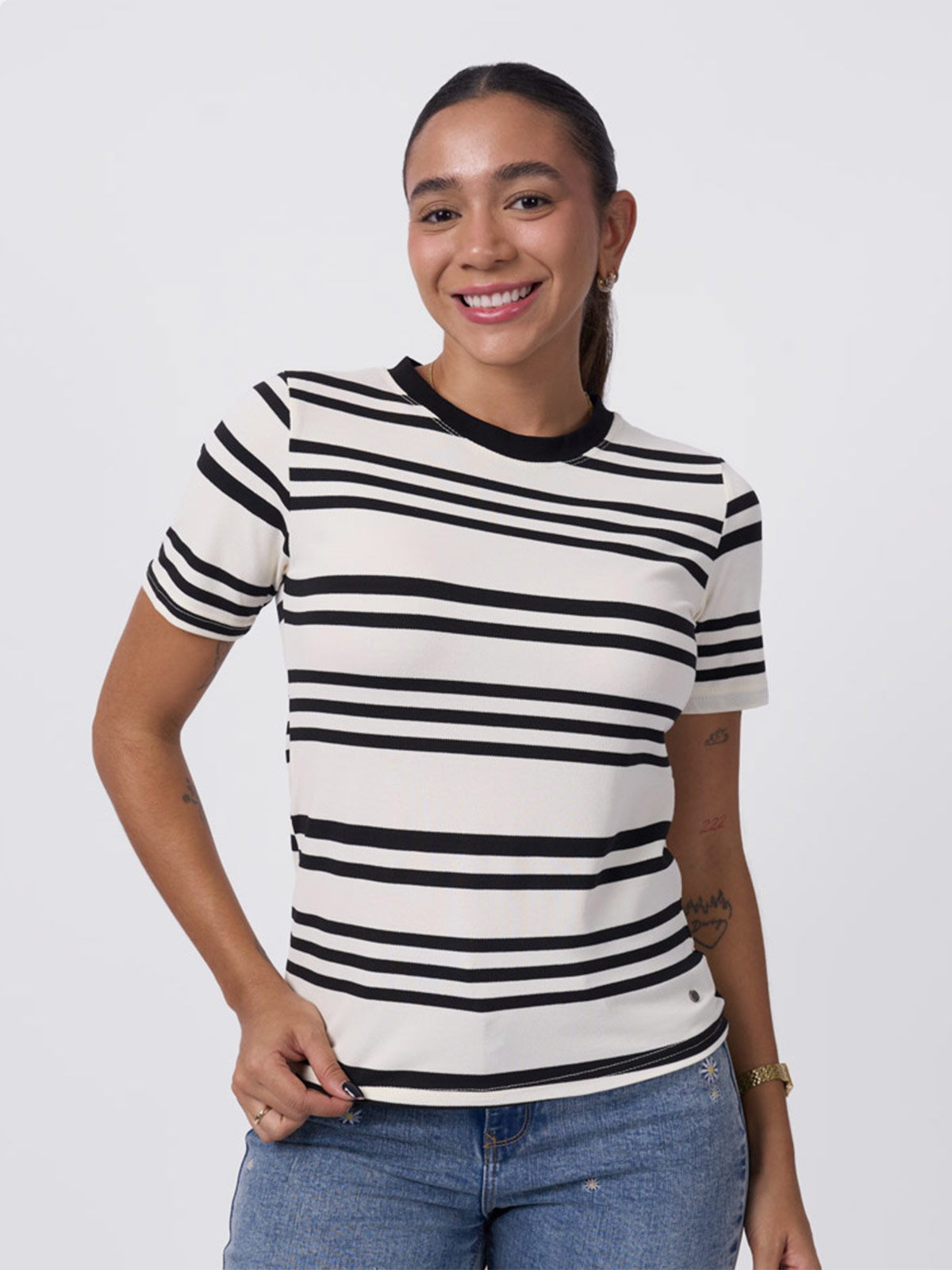 POLO MANGA CORTA MUJER MACHINE TIRSA - 1
