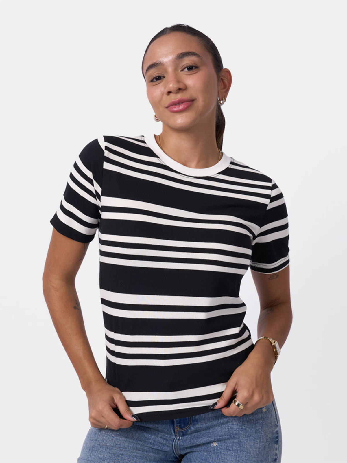POLO MANGA CORTA MUJER MACHINE TIRSA - 1