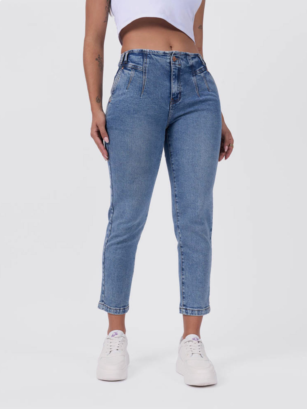 JEANS ALGODÓN SLOUCHY MUJER MACHINE SHAMIA - 2