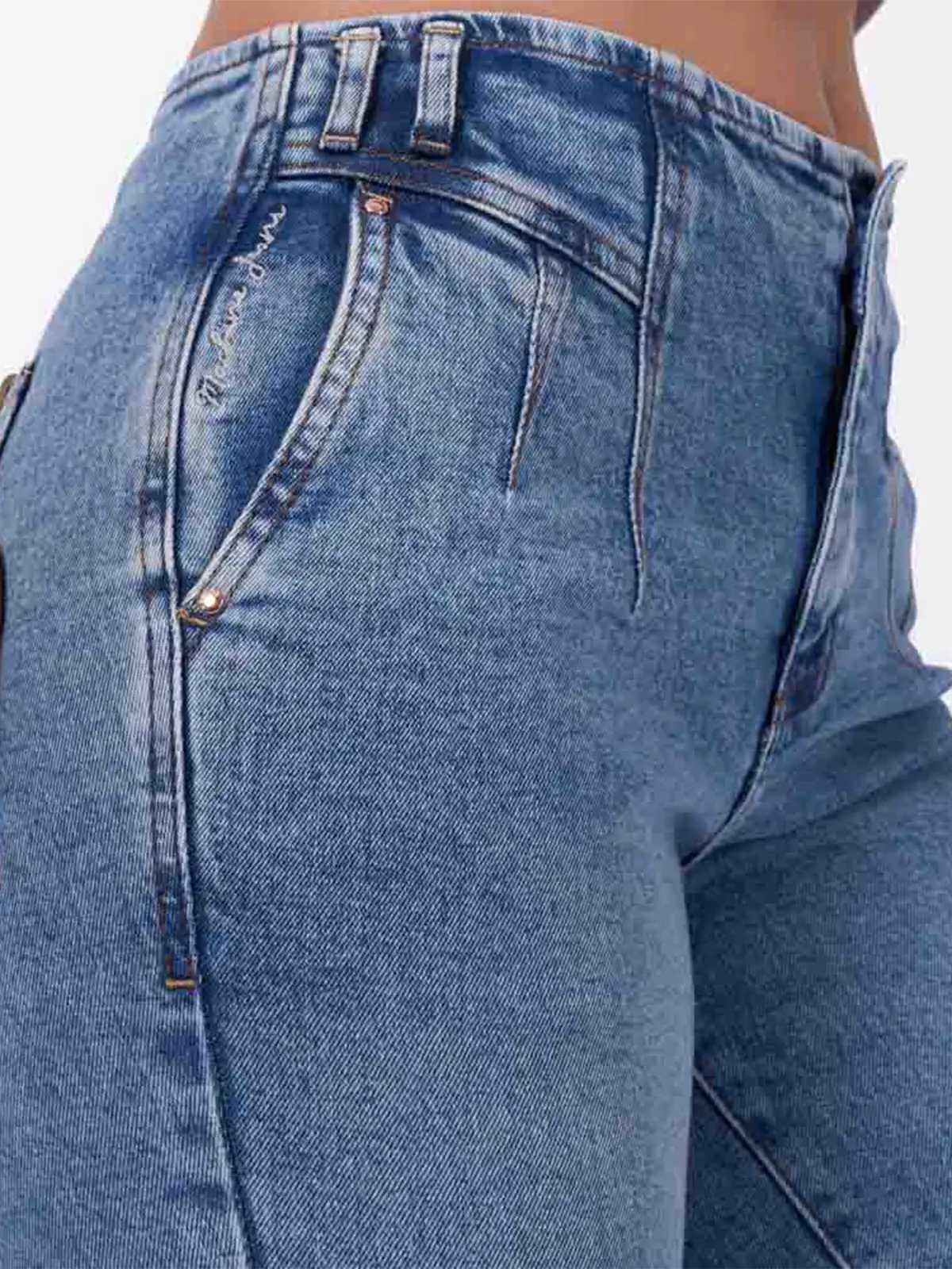 JEANS ALGODÓN SLOUCHY MUJER MACHINE SHAMIA - 4