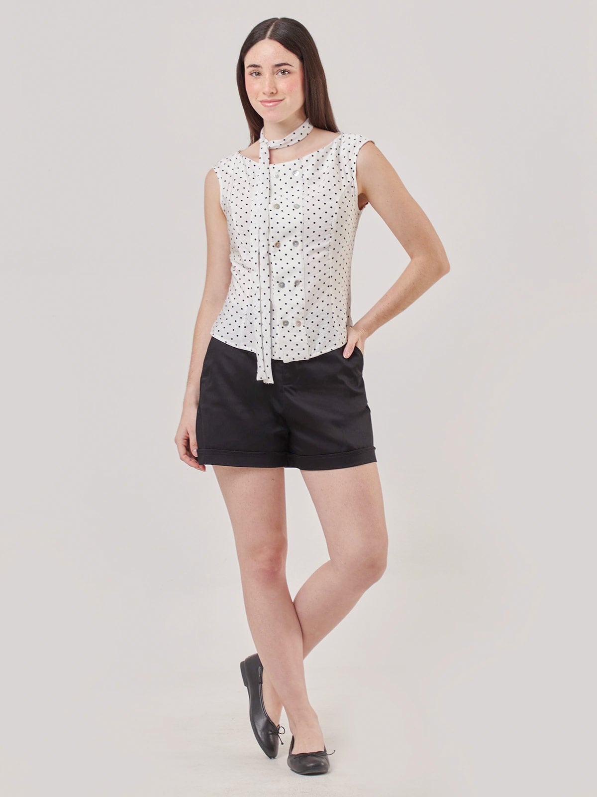 BLUSA MANGA CORTA MUJER INDEX - 5