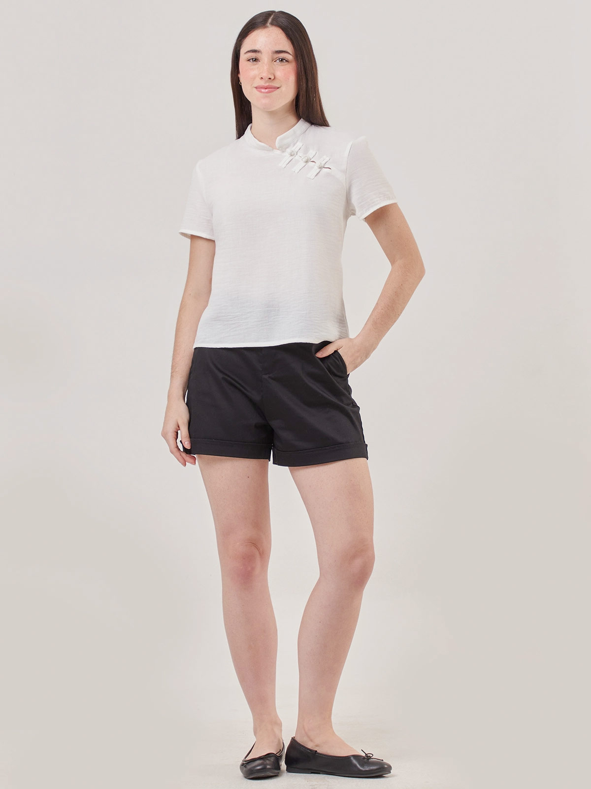 BLUSA MANGA CORTA MUJER INDEX - 5