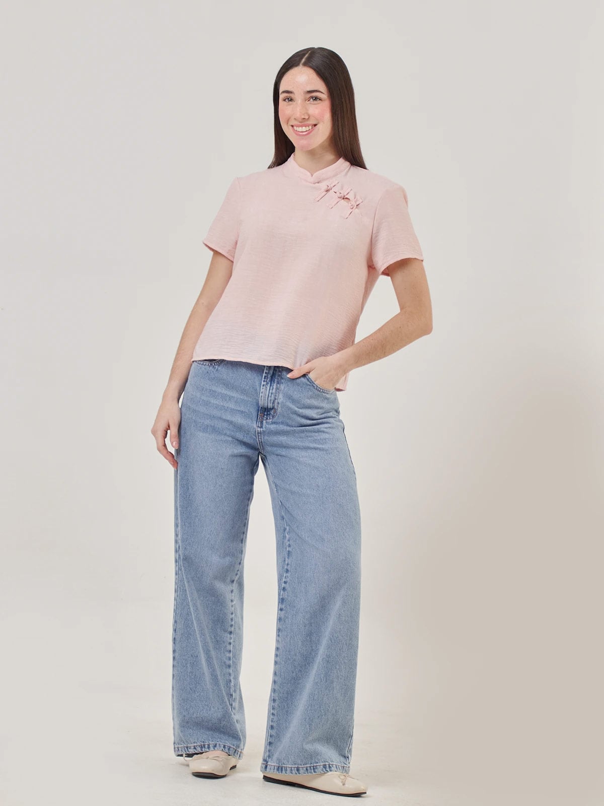 BLUSA MANGA CORTA MUJER INDEX - 5