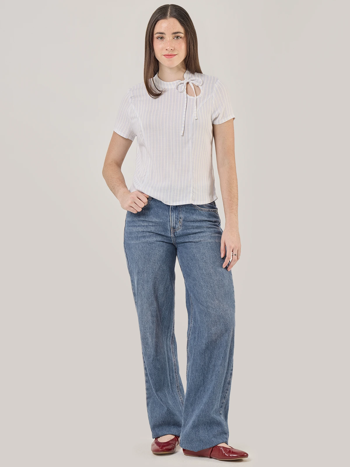BLUSA MANGA CORTA MUJER INDEX - 5