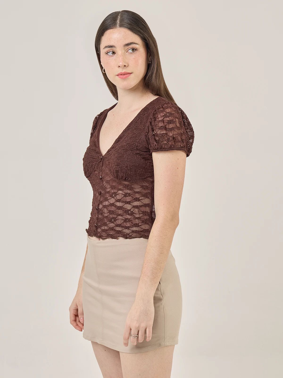BLUSA MANGA CORTA MUJER INDEX - 3