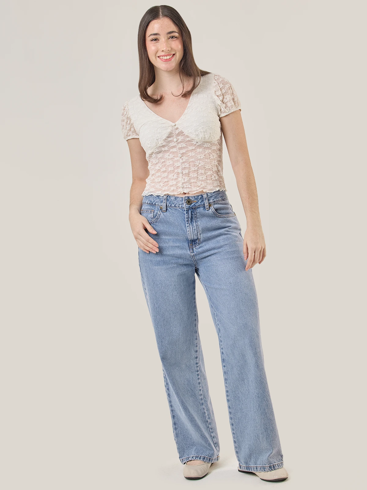 BLUSA MANGA CORTA MUJER INDEX - 5