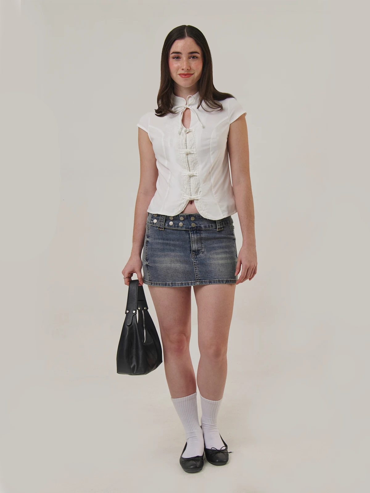 BLUSA MANGA CORTA MUJER INDEX - 5