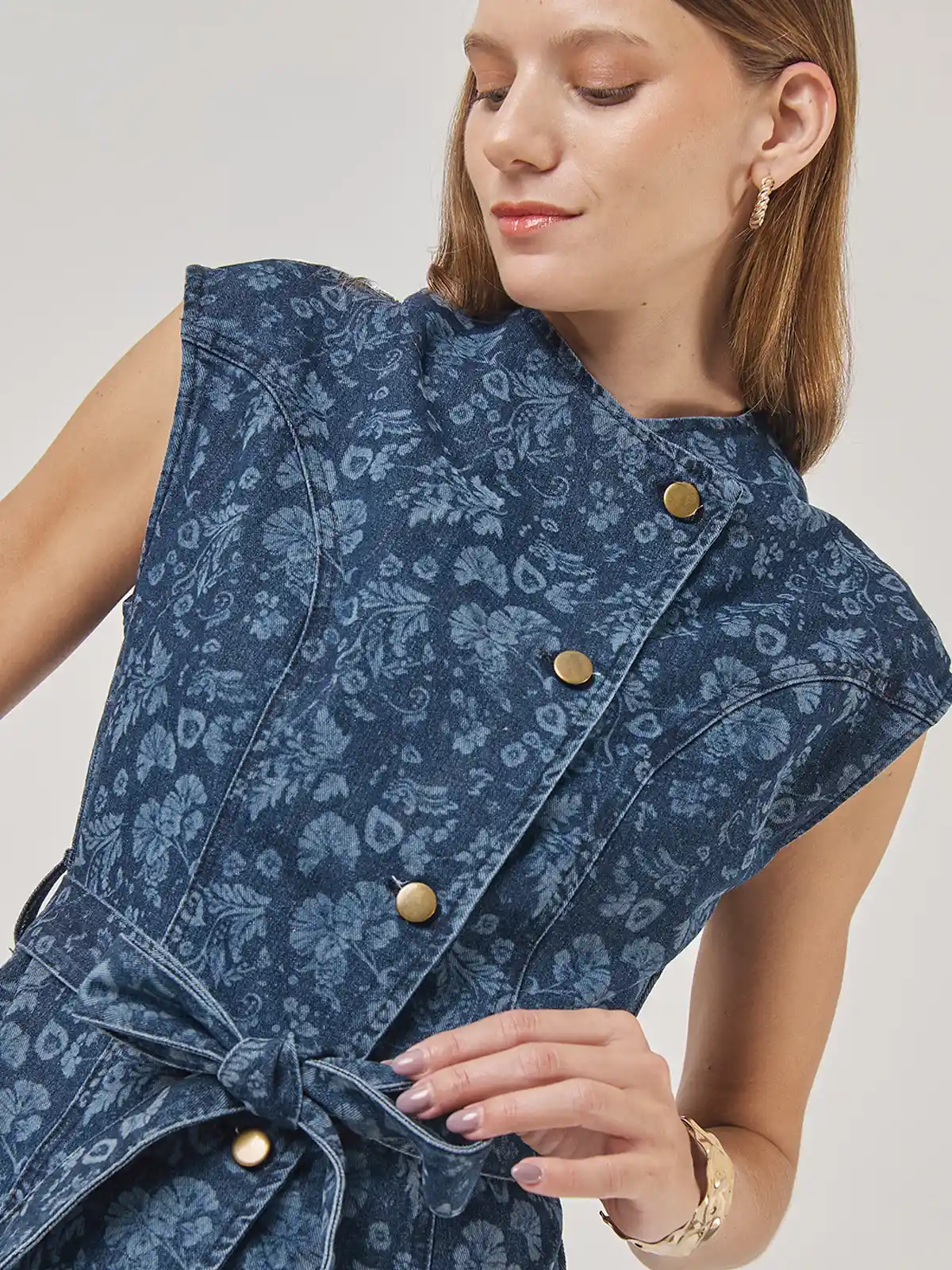 CASACA ALGODÓN MUJER TATIENNE CORTA - 4