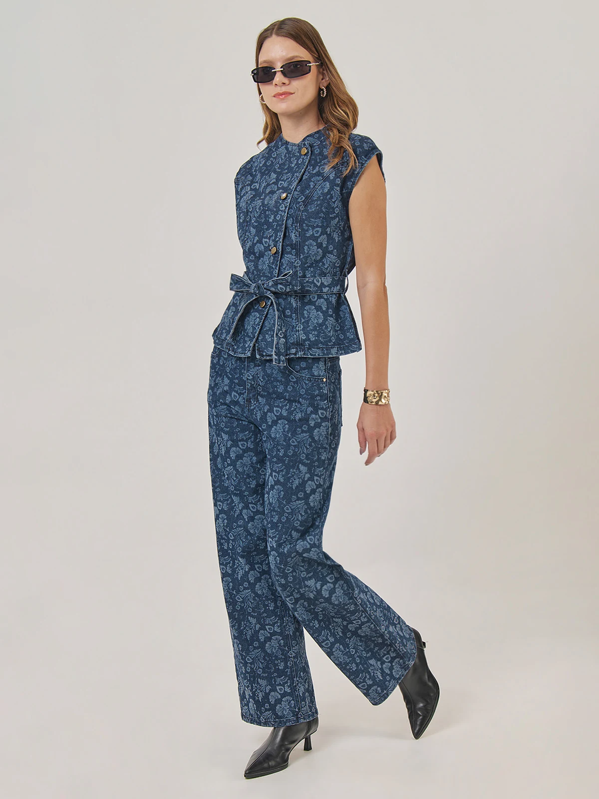 PANTALÓN ALGODÓN REGULAR MUJER TATIENNE - 1