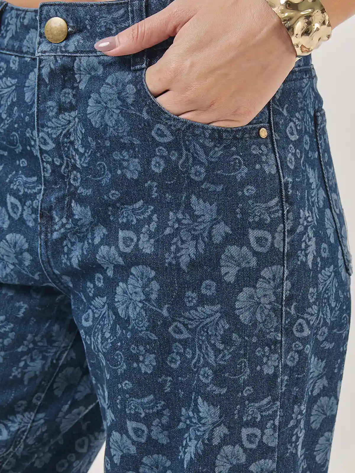 PANTALÓN ALGODÓN REGULAR MUJER TATIENNE - 4