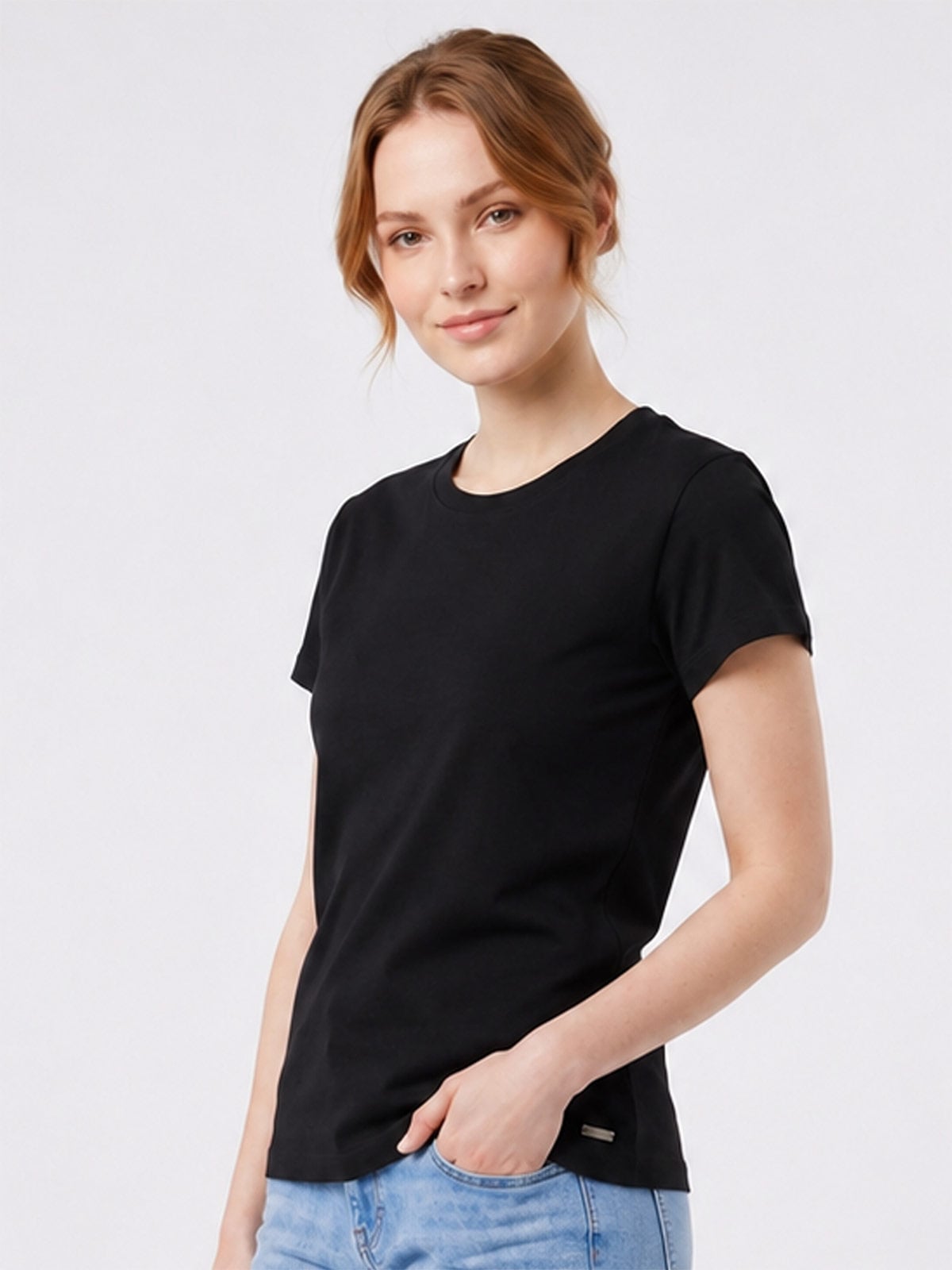 POLO MANGA CORTA ALGODÓN MUJER MAUI AND SONS NEGRO - 3