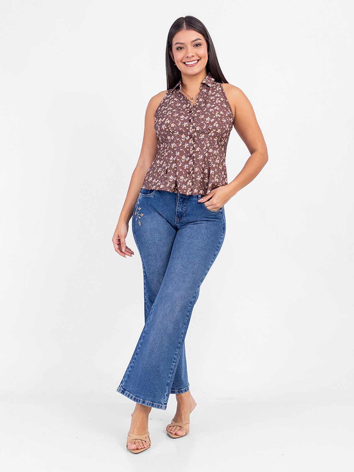 BLUSA SIN MANGAS MUJER SODA BLUES KENDAL - 4