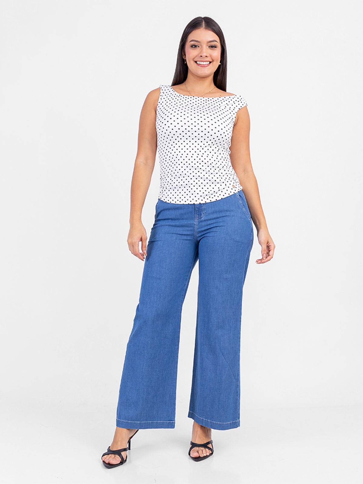 POLO CUELLO OJAL MUJER SODA BLUES RECOGIDO YUNA - 4