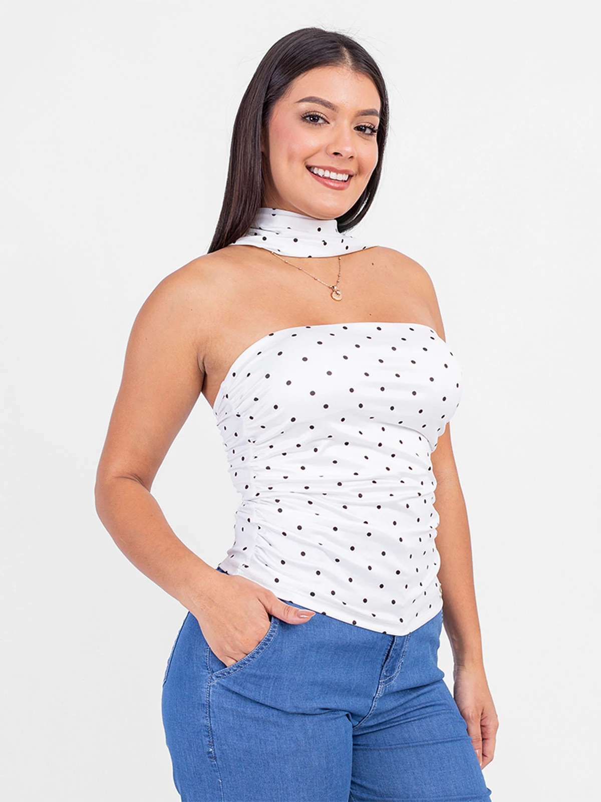POLO STRAPLESS MUJER SODA BLUES MANDY - 3