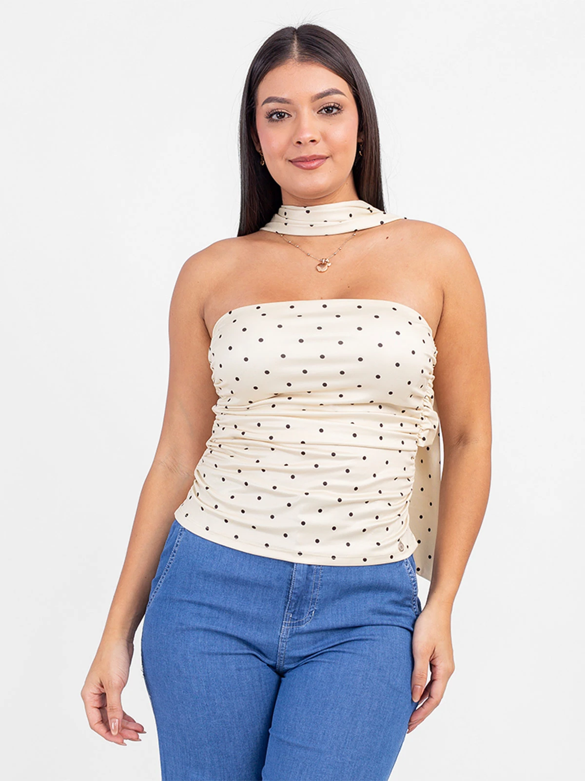 POLO STRAPLESS MUJER SODA BLUES MANDY - 1