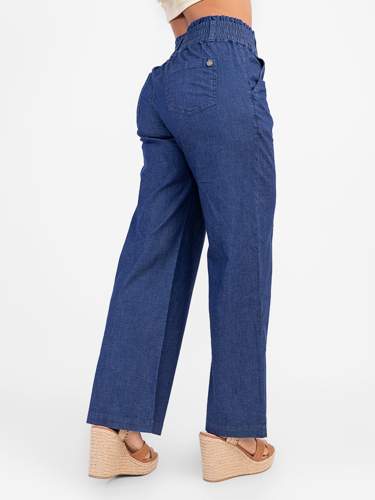 PANTALÓN ALGODÓN REGULAR MUJER SODA BLUES GINYER - 3