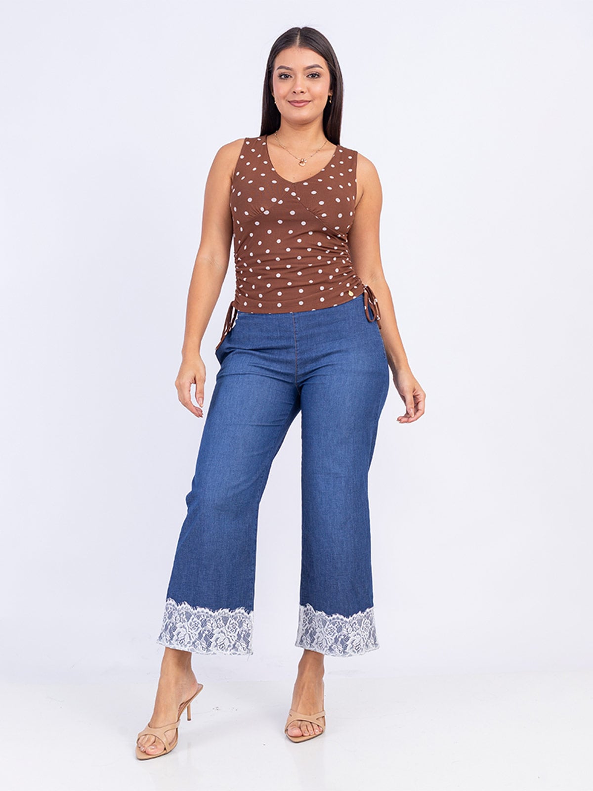 POLO SIN MANGA MUJER SODA BLUES ESTAMPADO SUMI - 3
