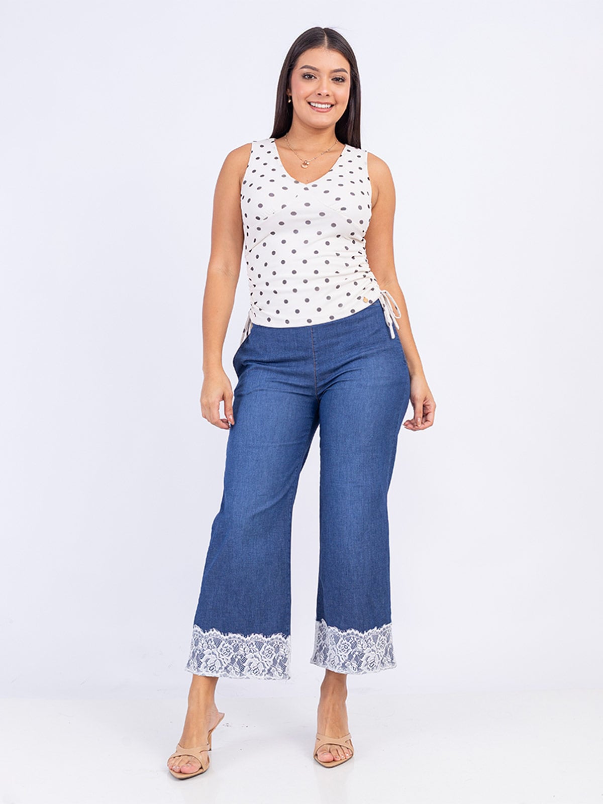 POLO SIN MANGA MUJER SODA BLUES ESTAMPADO SUMI - 4