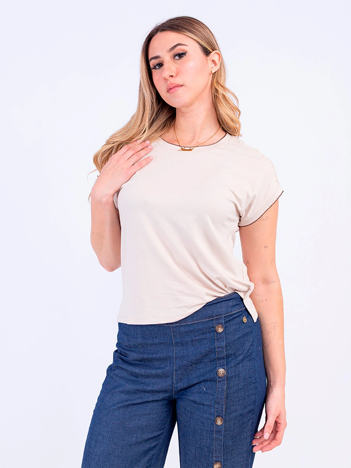 POLO MUJER SODA BLUES DINAT - 1
